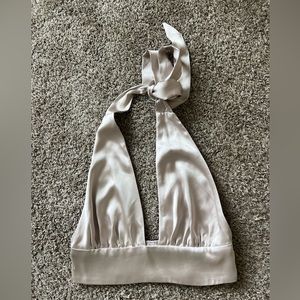 Dressy Shimmery Crop Top - Size Small - Like New